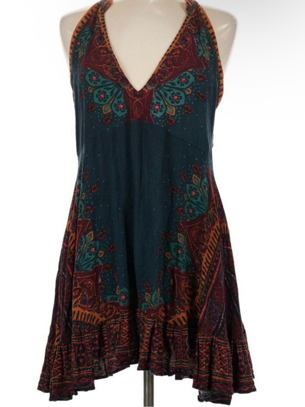 Rare Vintage Free People Paisley Dress